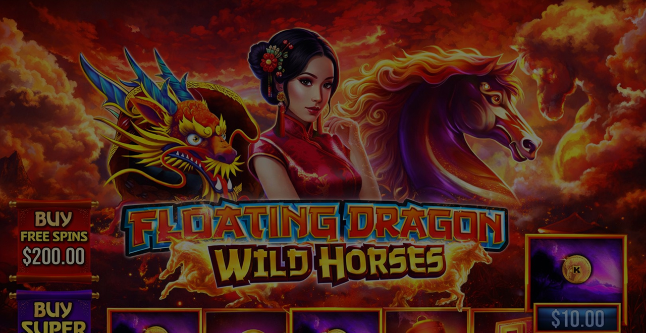 Floating Dragon Wild Horses